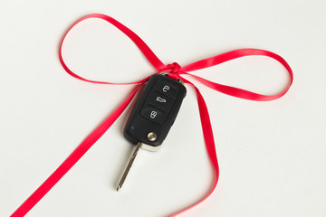 Fototapeta premium Car key as a gift