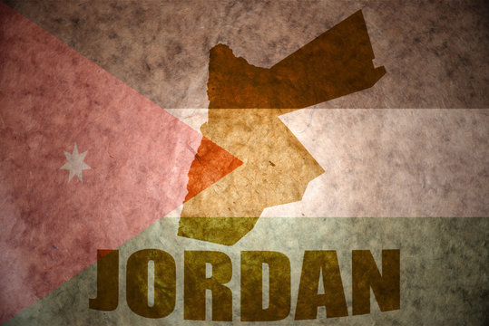 jordan vintage map