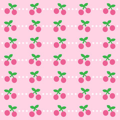 Cherry Background icon great for any use. Vector EPS10.