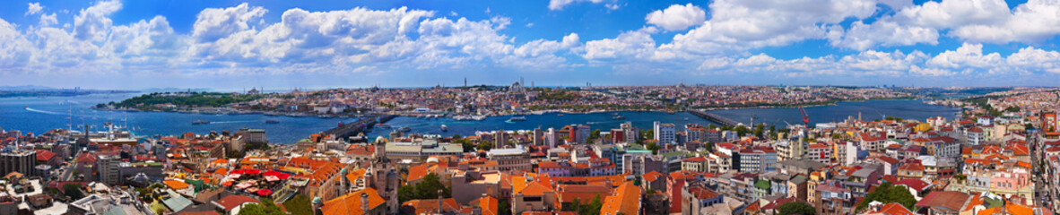 Istanbul Turkey panorama