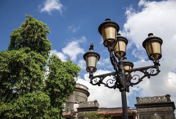 street lamp in Santo Domingo (Dominican Republic)