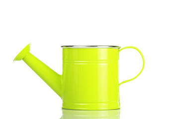 green sprinkler isolated on white