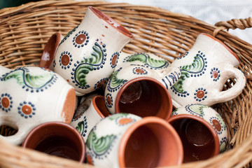 Traditional romanian pottery