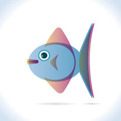 Fish, fish logo, illustration