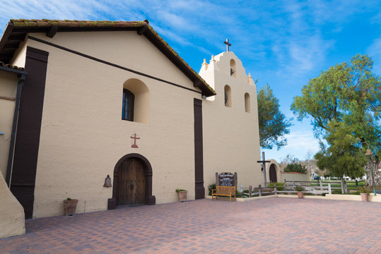 Old Spanish Mission In Solvang California