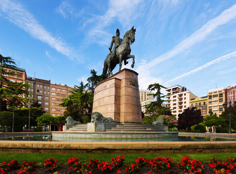 Monument of General Espartero in Logrono