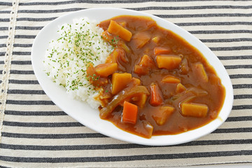 美味しそうなカレーライス