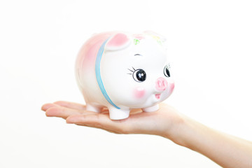 かわいい貯金箱