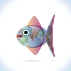 Obraz premium Fish, fish logo, illustration