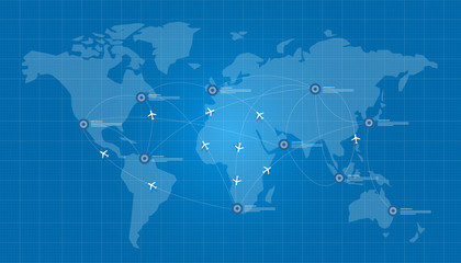 world map database network
