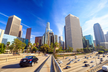 Los Angeles, California, USA downtown cityscape