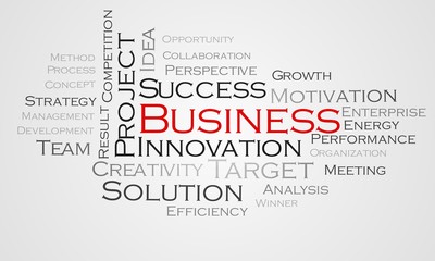 Nuage de mots - Business