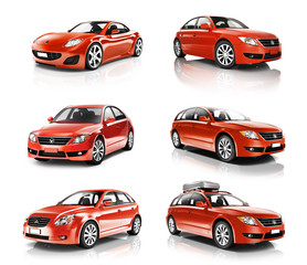 Fototapeta premium Contemporary Shiny Luxury Transportation Performance Concept