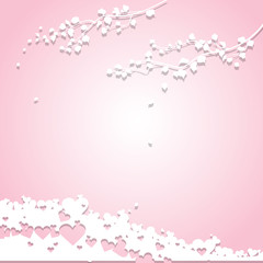 Nature Pink Background icon great for any use. Vector EPS10.