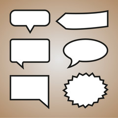 Buble Speech icon great for any use. Vector EPS10.
