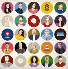 Diversity Community Transportation Traffic Traveling Concept