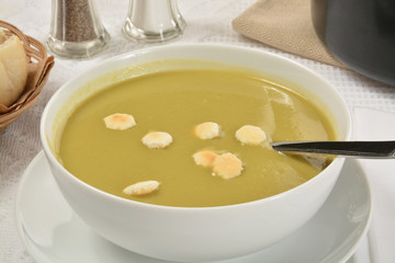 Pea soup
