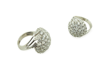 Ring isolated on a white background