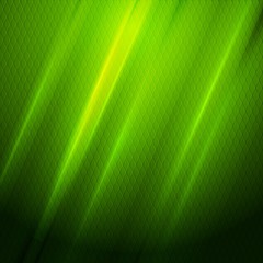 Green shiny hexagon texture background