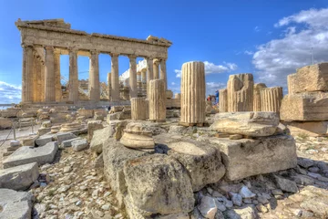 Foto op Aluminium Parthenontempel op de Akropolis van Athene, Griekenland © anastasios71