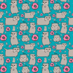 Котики и пончики паттерн