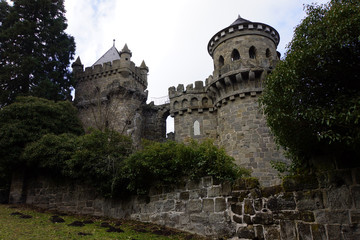Obraz premium Löwenburg im Weltkulturerbe Bergpark Wilhelmshöhe