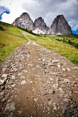 Fototapeta na wymiar Italian Alps Landscape in Summer