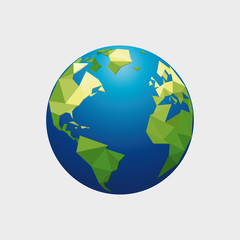 globe. earth