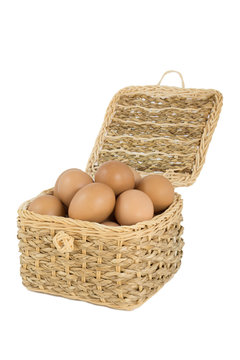 the basket of eggs