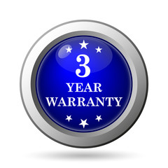 3 year warranty icon