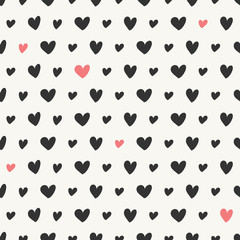 Seamless Hearts Pattern