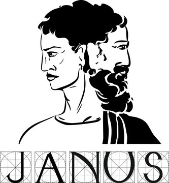 Janus with title
