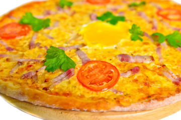 Delicious Italian pizza