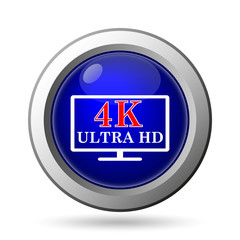 4K ultra HD icon
