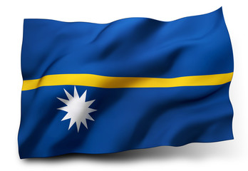 flag of Nauru