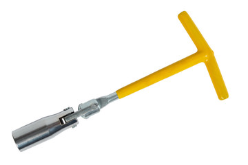 Wrench for spark-plugs