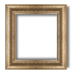 Old gold frame