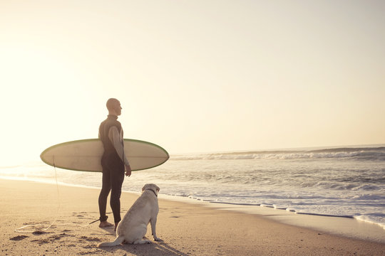 Surfist and his Dog