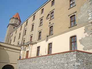 Fototapeta na wymiar Burg in Bratislava