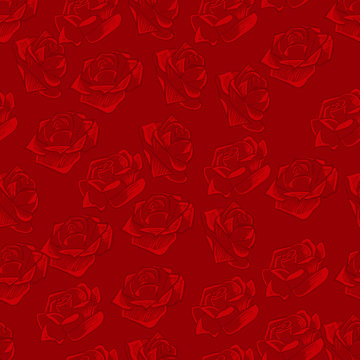 Floral seamless background for design