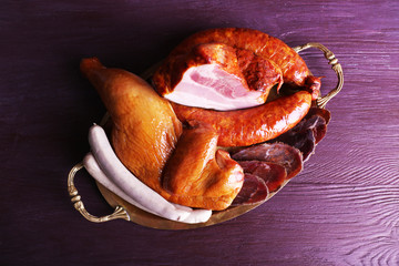 Assortment of deli meats