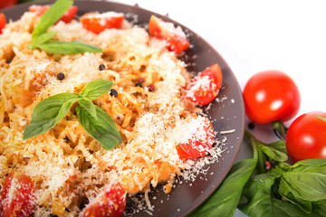 Pasta with chicken