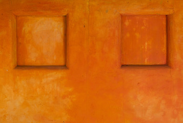 Orange wall design