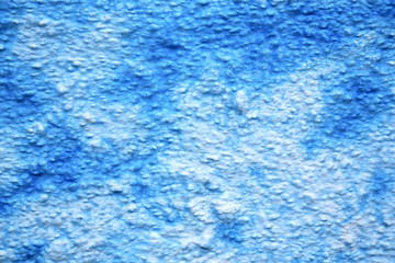 blue  in texture wall and