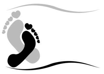 F&uuml;sse / Feets / Yin Yang / Visitenkarte