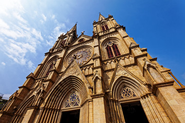 Shishi Sacred Heart Cathedral in Guangzhou China.