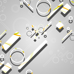 Colorful abstract circles background