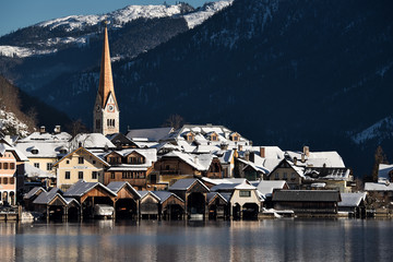 Hallstatt am Hallstättersee im Winter | Salzkammergut