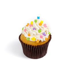 Gourmet Spring Easter Cupcakes. Selective focus.