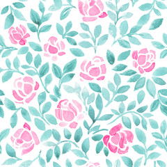 Rose garden pattern.